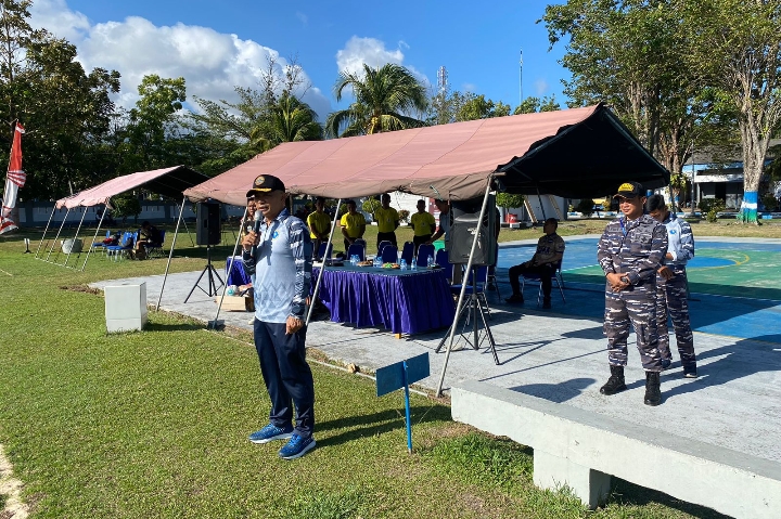 Komandan Satuan Patroli Lantamal Vlll Manado Kolonel Laut (P) Burhannanda Inggil Pribadi, S.T.